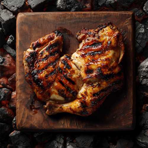 DEMI POULET BRAISÉ