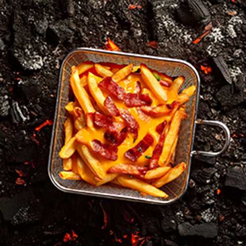 FRITES MAISON CHEDDAR BACON