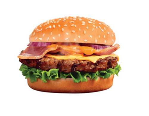 Bacon burger seul