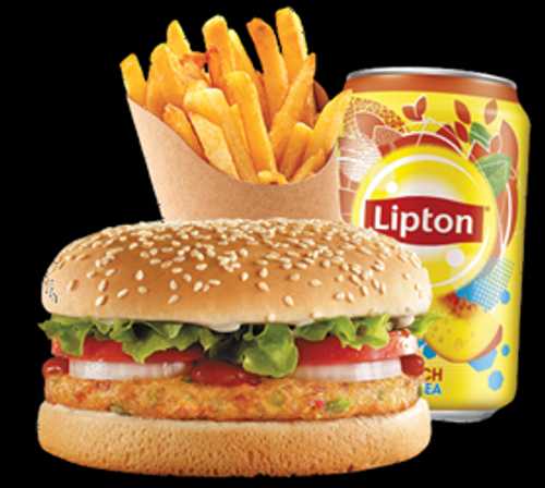 MENU BURGER VEGAN