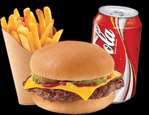 MENU CHEESE BURGER