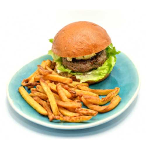 BURGER SIGNATURE AU BLEU D'AUVERGNE + FRITE MAISON