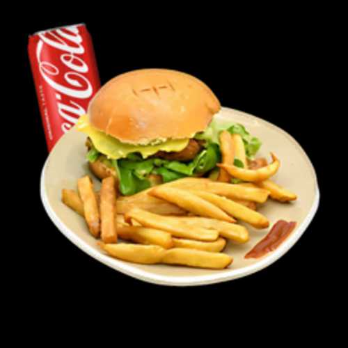 MENU BURGER VEGGIE BOISSON