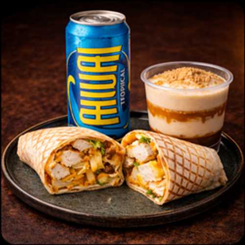 MENU WRAP BOISSON ET DESSERT
